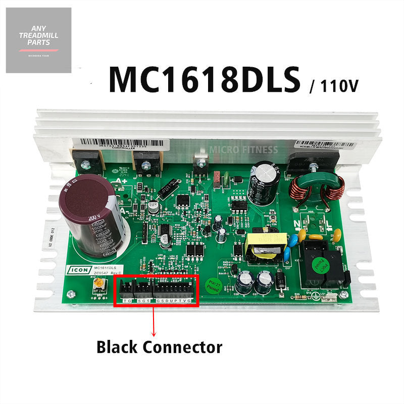 thumbnail image 2 of Proform Treadmill Motor Control Board – MC1618DLS / 398056 – For ICON Fitness Models 2 of 4