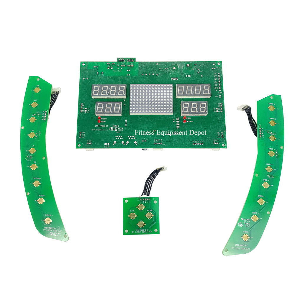 Original Upper Control Board H102-S103 for Johnson Elite T507 Screen – Any  treadmill parts