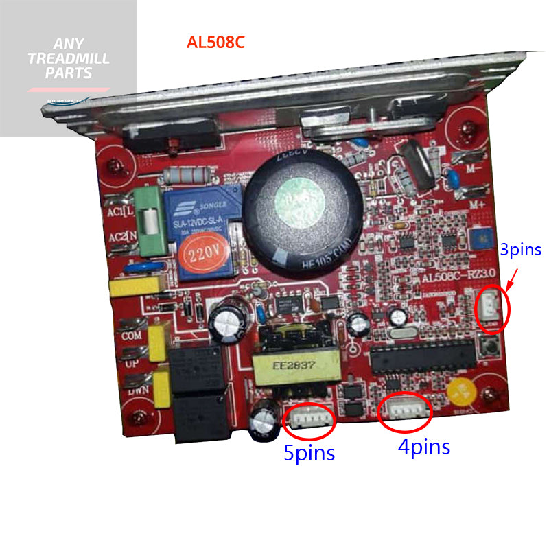 Jordan Bell #131 8/25 ルーキーパッチ オート RC Treadmill control board AL318L compatible with PCB AL508C