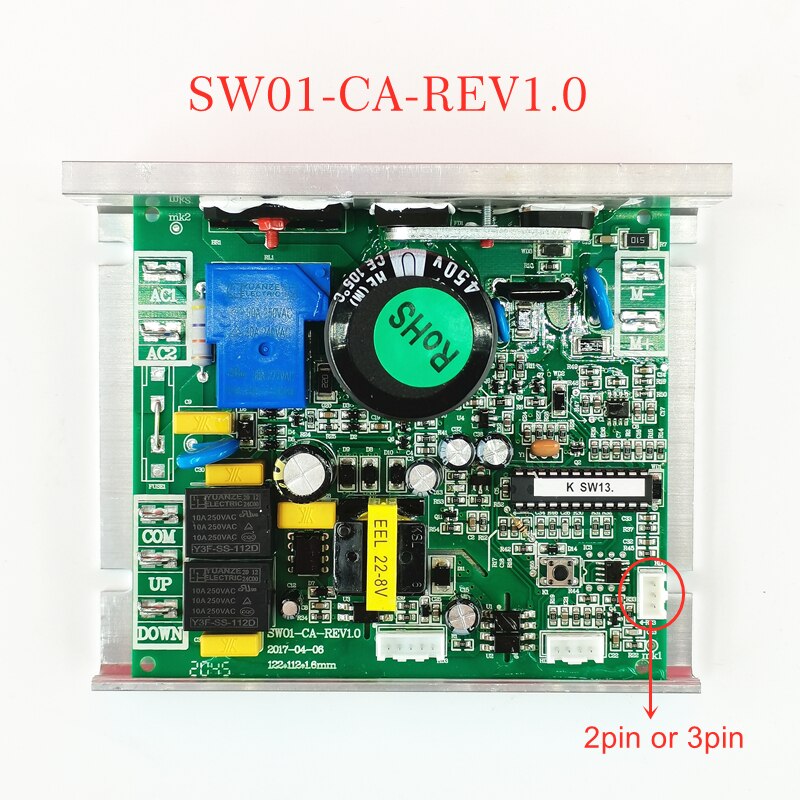 KSW13 SW01-CA-REV1.0 Treadmill motor Controller Reebok Treadmill OMA-1395CA  Control board Driver board Mainboard SW02-CA-REV1.0