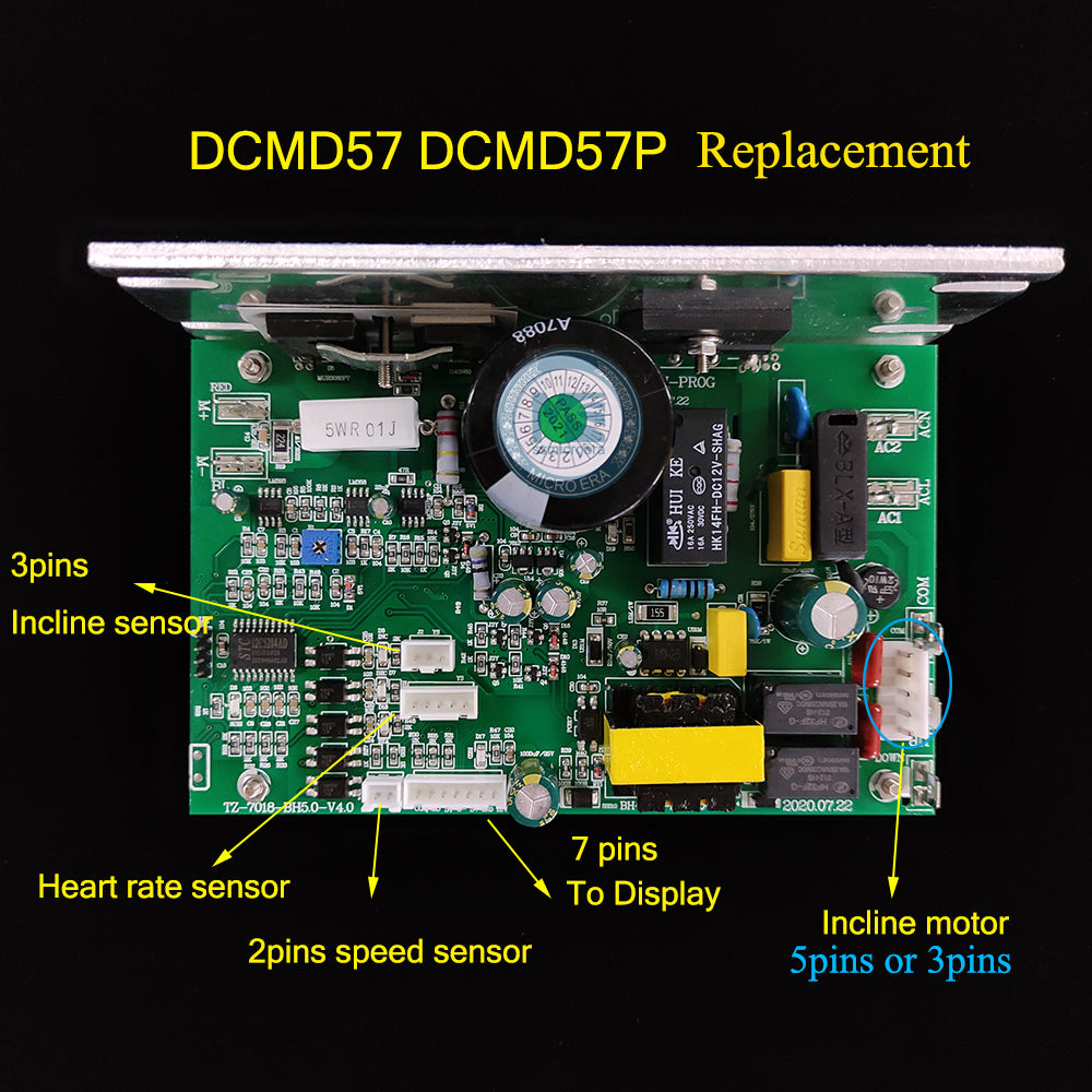 Treadmill discount incline sensor