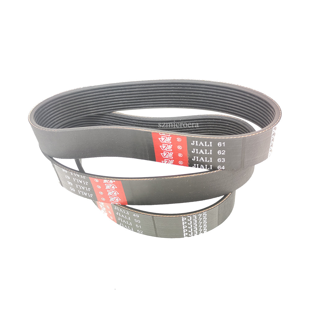 1pcs Rubber Treadmill Drive Belt PJ375 10Ribs Multi Groove Belt Multi Wedge  Belt