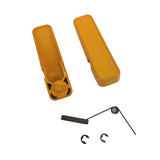 2pcs Handle for Precor Fitness GYM Treadmill Spare Part Yellow Grip Yellow Handle