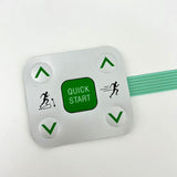 Treadmill Quick Start Stop Button Keyboard for PRECOR 932 932i 954 954i 956 956i for PRECOR Spare Parts Repair