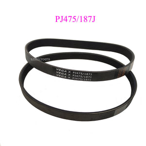 VEGA V-Belt PJ475 187J 3/4/5/6/7 Ribs Treadmill Motor Belt Rubber Multi Groove Belt Drive Belt
