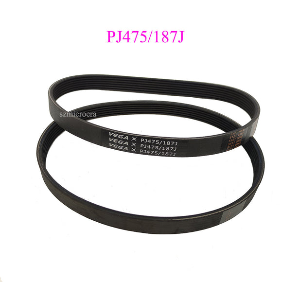 VEGA V-Belt PJ475 187J 3/4/5/6/7 Ribs Treadmill Motor Belt Rubber Multi Groove Belt Drive Belt