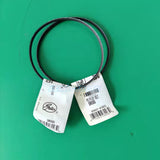 2pcs motor belt 5M355 5M365 5M375 5M387 V-belts Drive belt WM180V/WM210V lathe belt