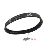 2pcs/lot Drive belt Rubber Belt PJ336 PJ376 7Ribs Mini Conveyor Belt Transmission Belt Logistics Elastic Belt