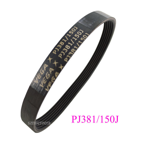 VEGA V-Belt PJ381 150J 3/4/5/6/7/8/9/10Ribs Treadmill Motor Belt Rubber Multi Groove Belt Drive Belt