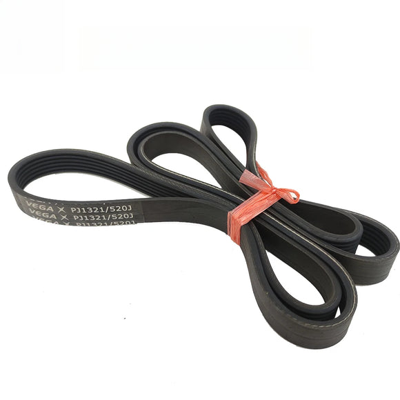 1PC New VEGA V-Belt PJ1321 520J 4/5/6/7/8 Ribs Treadmill Belt Rubber Multi Groove Belt Drive Belt
