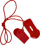 Safety Key with Lanyard Part 38867-101 Replacement for Precor Treadmills Safety Stop - Switch - Part # 36566105 - 9.25 9.45i 9.21
