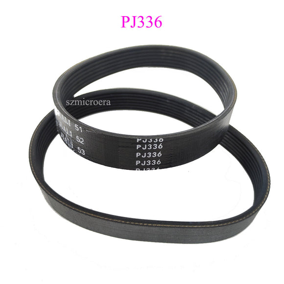 2pcs/lot Drive belt Rubber Belt PJ336 PJ376 7Ribs Mini Conveyor Belt Transmission Belt Logistics Elastic Belt