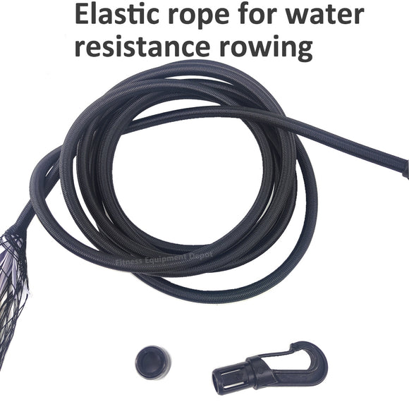 Elastic Rope for Water Resistance Rowing Machine Elastic Rope Rowing Paddle Rowing Machine Pull Belt