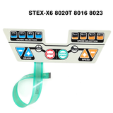 Treadmill Membrane Button for STEX-X6 8020T 8016 8023 Quick Start Stop Button Keyboard Treadmill Parts Repair