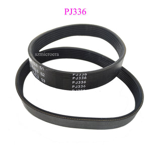 2pcs/lot Drive belt Rubber Belt PJ336 PJ376 7Ribs Mini Conveyor Belt Transmission Belt Logistics Elastic Belt