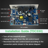 ENDEX TDC330 Treadmill Motor Controller 110V Lower Control Board for Aeon Series, Exact Visual ID Match Required