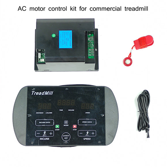 Universal Commercial Treadmill Controller Set Inverter with Console for 1~3.5hp AC Motor Speed Control 2.2KW TB71-AC