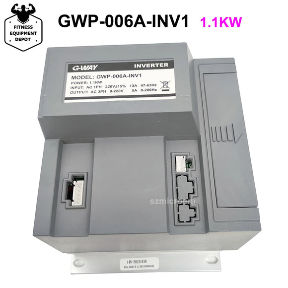 Commercial Treadmill Power Adapter G-WAY Frequency Converter GWP-006A-INV1 1.1KW for AC Universal Treadmill Motor Inverter