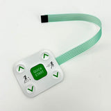 Quick Start Stop Button Keyboard for PRECOR EFX532i Elliptical Button Parts for PRECOR Repair