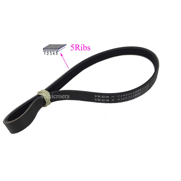 VEGA V-Belt PJ457 180J 3/4/5/6/7/8/9/10 Ribs Drive belt Multi Groove Belt Multi Wedge Motor Belt