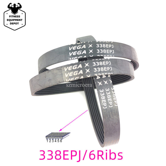 1pcs VEGA Treadmill Belt 338EPJ 5Ribs 6Ribs Rubber Drive Belt Multi Wedge Belt Multi Groove Belt