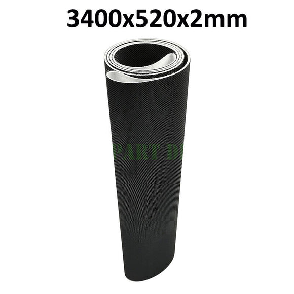 130.5*22inch Treadmill Belt 2.0mm 3400x520mm Grass Pattern Anti-Slip Treadbelt