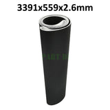 Anti-Slip Treadmill Belt Thickness 2.6mm 133.5*22 inch 3391x559mm Treadbelt