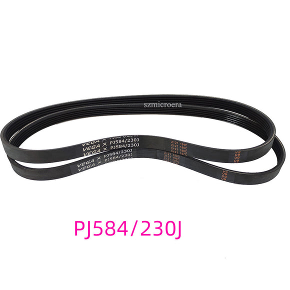 1pcs VEGA V-Belt PJ584 230J 3/4/5/6/7/8/9/10 Ribs Drive belt Multi Groove Belt Multi Wedge Motor Belt
