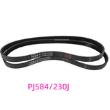 1pcs VEGA V-Belt PJ584 230J 3/4/5/6/7/8/9/10 Ribs Drive belt Multi Groove Belt Multi Wedge Motor Belt
