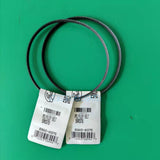 2pcs motor belt 5M355 5M365 5M375 5M387 V-belts Drive belt WM180V/WM210V lathe belt