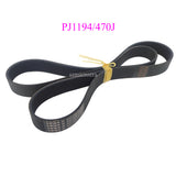 VEGA V-Belt Rubber Belt PJ1194 470J 6/7/8/9/10 ribs Treadmill Motor Belt Drive Belt Multi Groove Belt