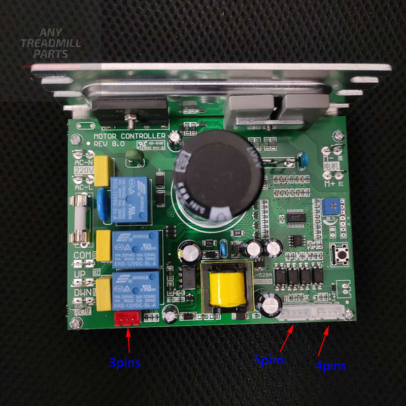 Treadmill control board AL318L compatible with PCB AL508C