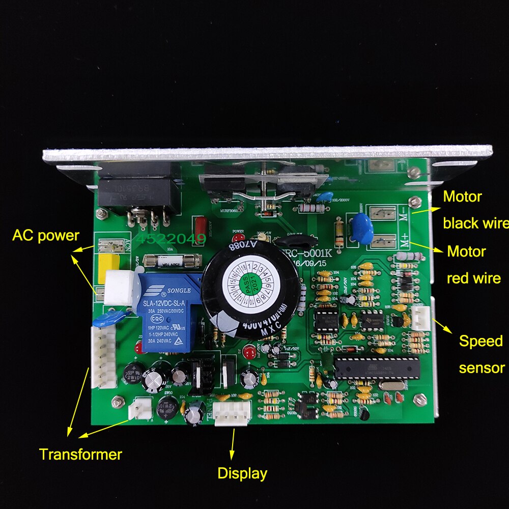 Treadmill Motor Controller TRC-5001K Treadmill Control Board TRC 5001K for General Treadmill Repair