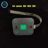 Quick start button keypad for precor 954 954i 932 treadmill parts for precor repair Free shipping
