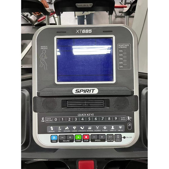 Original Upper Control Board Treadmill LCD Console Motherboard PA-AA01253 for Spirit XT685 Display Electronic Board
